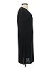 Ann Taylor 100% Polyester Solid Black Casual Dress Size S - photo 4
