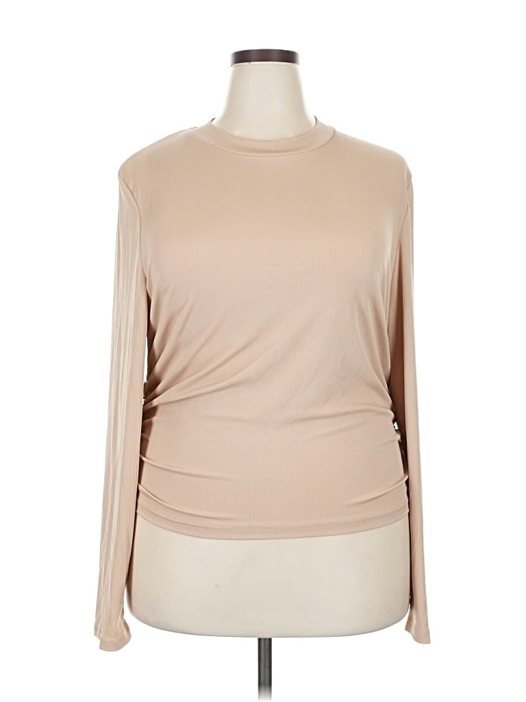 Pre-owned Cider Long Sleeve T-shirt In Brown