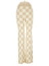 Belle the Label Argyle Ivory Casual Pants Size XS - photo 1