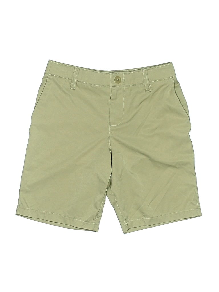 Pre-owned Under Armour Kids' Khaki Shorts In Green