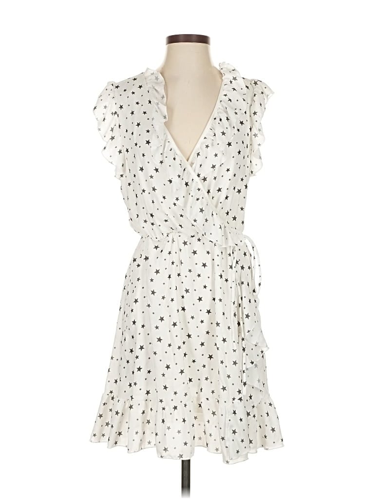 Pre-owned Altar'd State Cocktail Dress In White