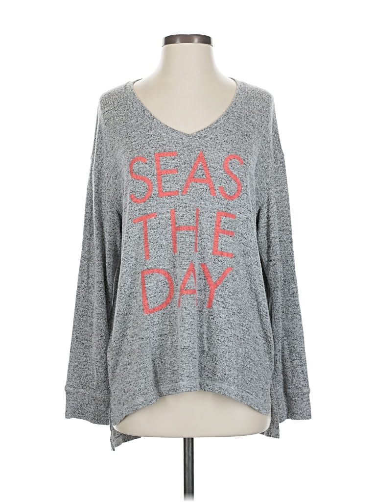 Pre-owned Spirit Long Sleeve T-shirt In Gray