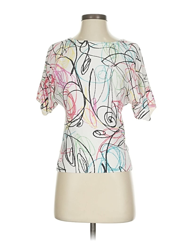 Pre-owned Joseph A Short Sleeve T-shirt In White