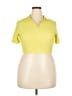Unbranded Yellow Short Sleeve Turtleneck Size XXL - photo 1