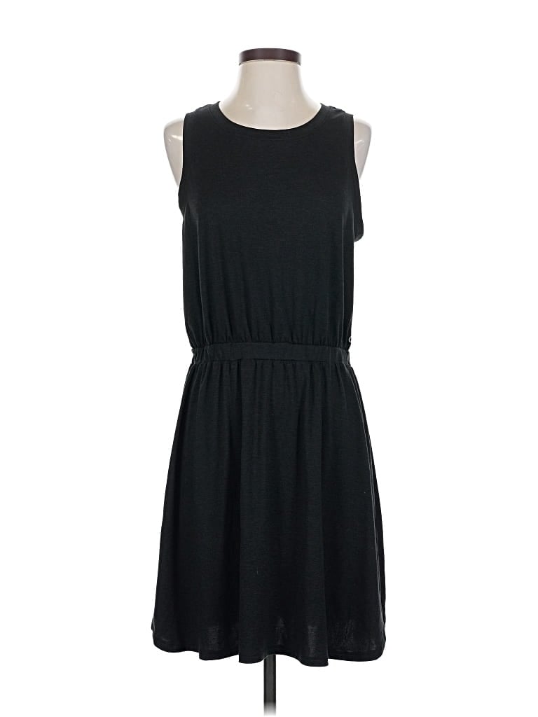 Pre-owned Gap Fit Casual Dress In Black