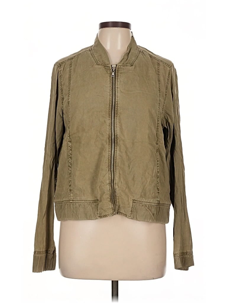 Pre-owned Bella Dahl Jacket In Green