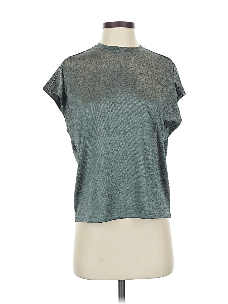 By Anthropologie Short Sleeve T-shirt In Blue
