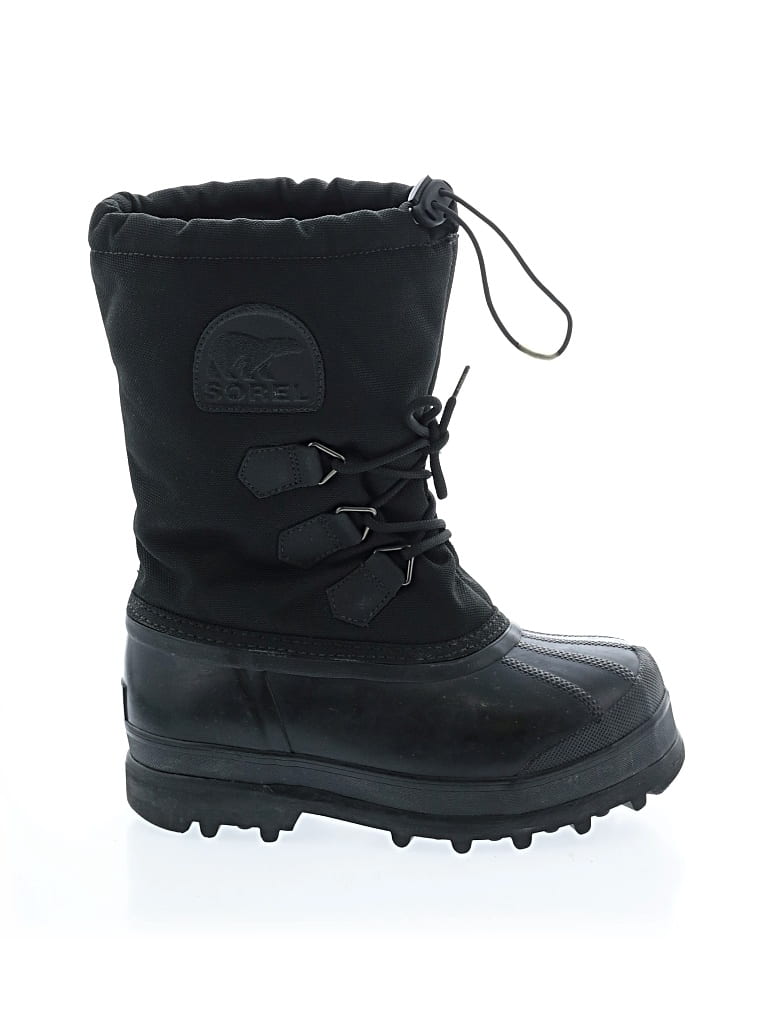 Pre-owned Sorel Boots In Black