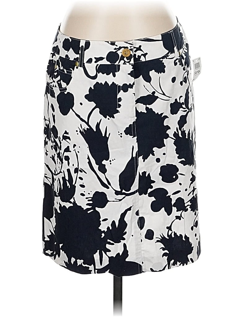 J. Mclaughlin Casual Skirt In White