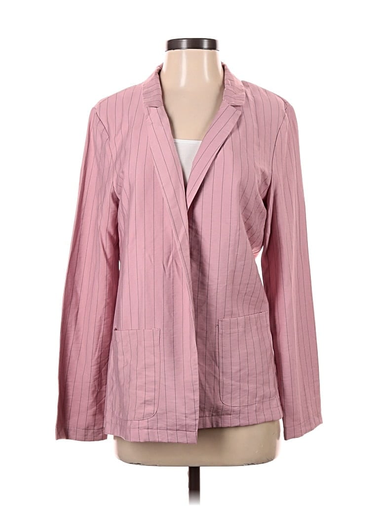 Pre-owned Glam Blazer Jacket In Pink