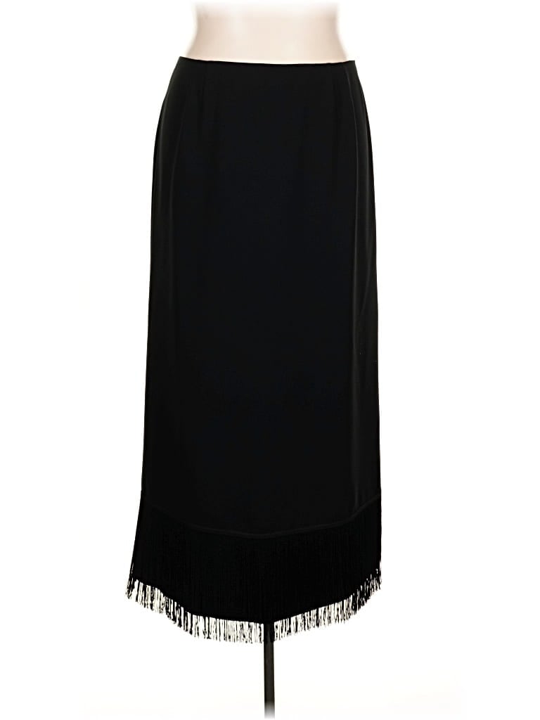 Pre-owned Unbranded Formal Skirt In Black