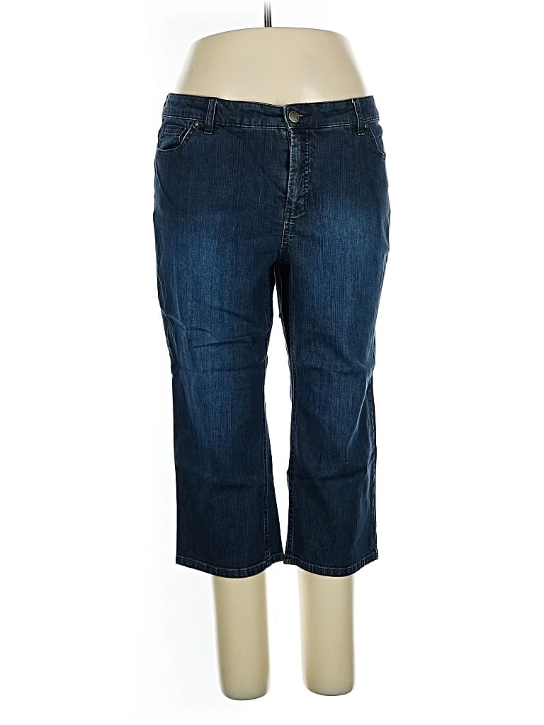 Pre-owned Daisy Fuentes Jeans In Blue