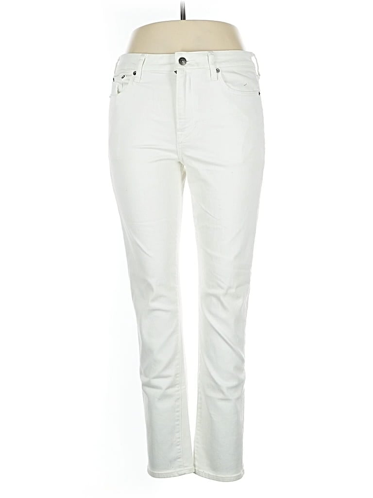 Pre-owned Express Jeans In White