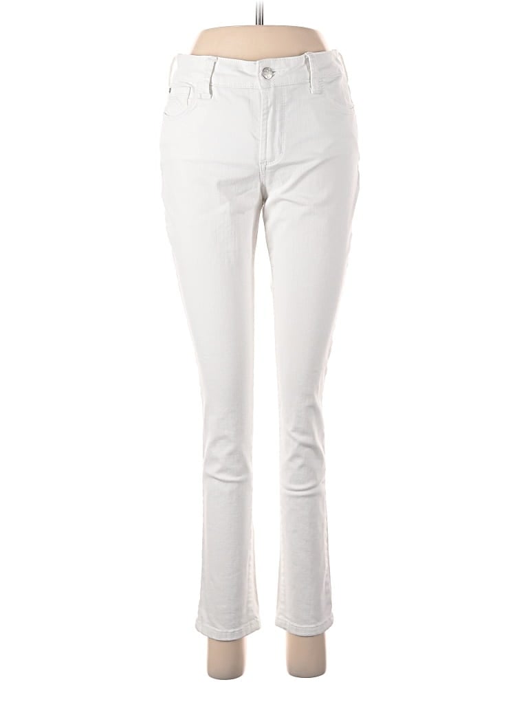 Pre-owned Nydj Jeans In White