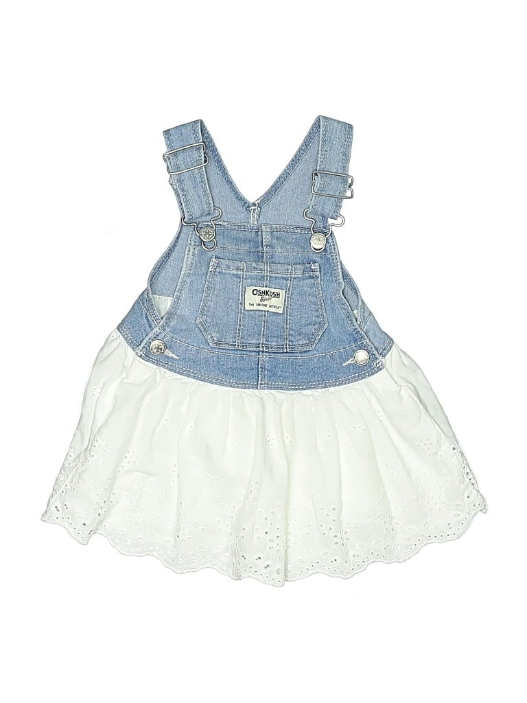 Pre-owned Oshkosh B'gosh Babies' Overalls In Blue