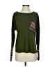 Acevog Green Long Sleeve Top Size S - photo 1