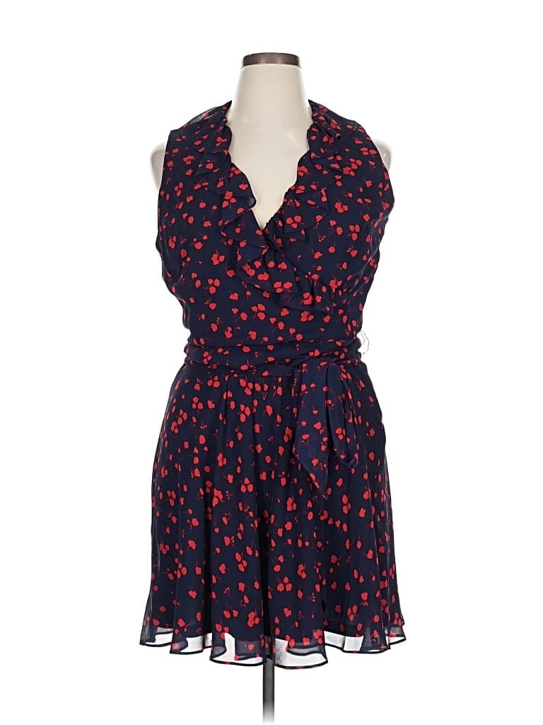 Pre-owned Chaps Casual Dress In Blue