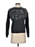 Banana Republic 100% Cotton Graphic Gray Pullover Sweater Size XS - photo 1
