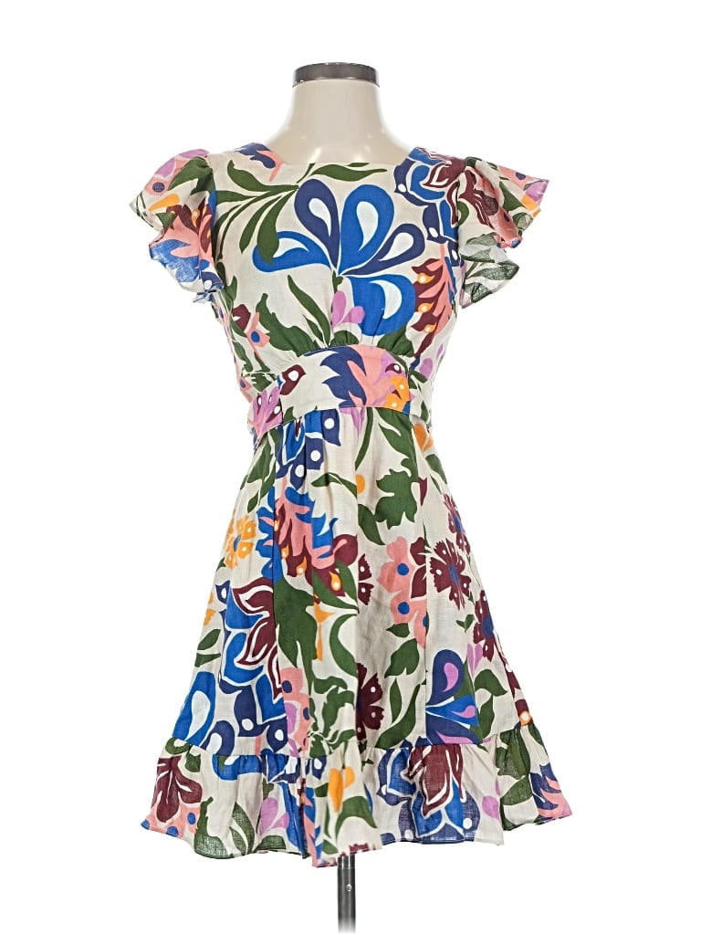 Pre-owned Misa Cocktail Dress In Blue