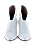 Paolo Masi White Ankle Boots Size 9 1/2 - photo 2