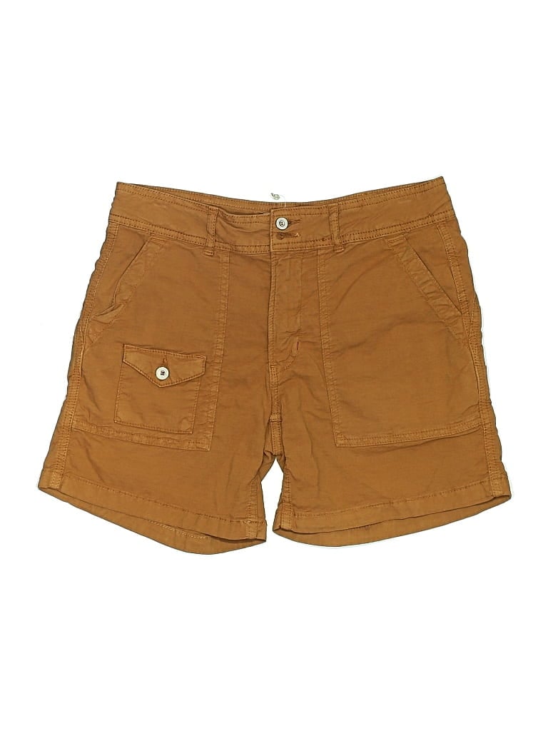 Pre-owned By Anthropologie Khaki Shorts In Brown