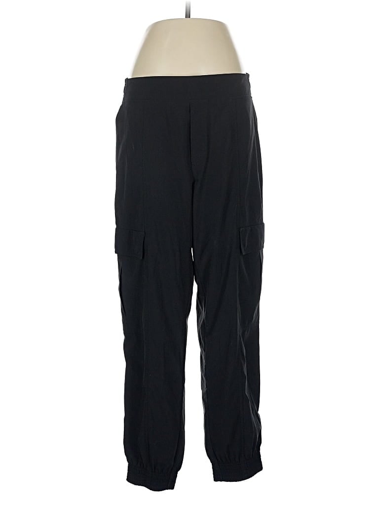 Pre-owned Athleta Cargo Pants In Black