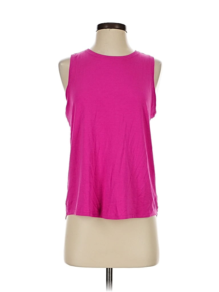 Pre-owned Athleta Sleeveless T-shirt In Pink