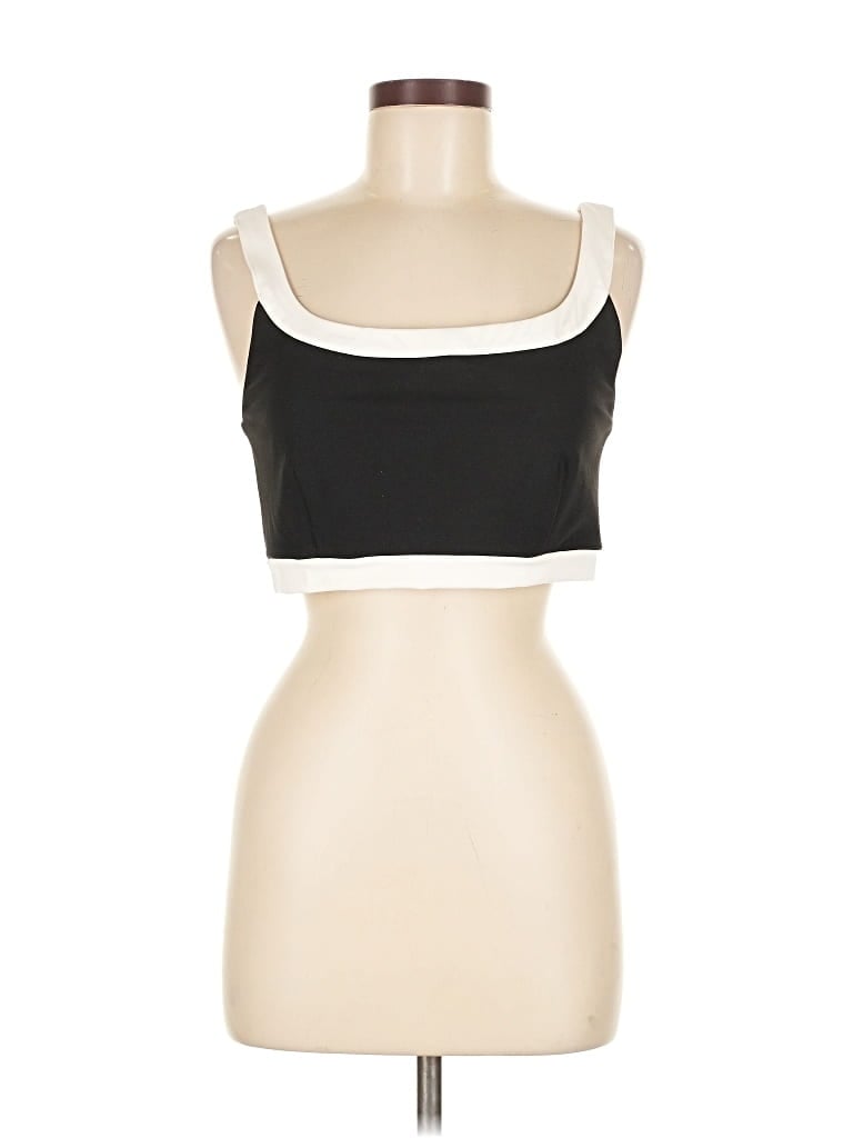 Pre-owned Express Tank Top Black Strapless Neckline Tops