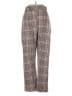 Nasty Gal Inc. Plaid Brown Casual Pants Size 4 - photo 2