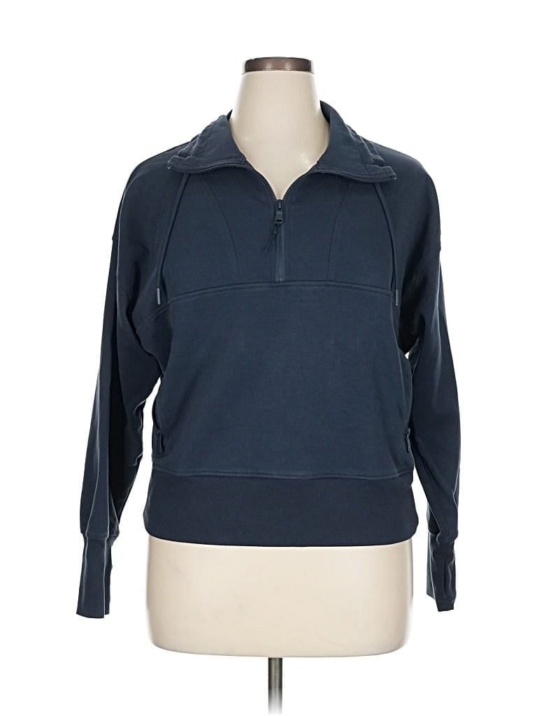 Pre-owned Active By Old Navy Pullover Sweater In Blue