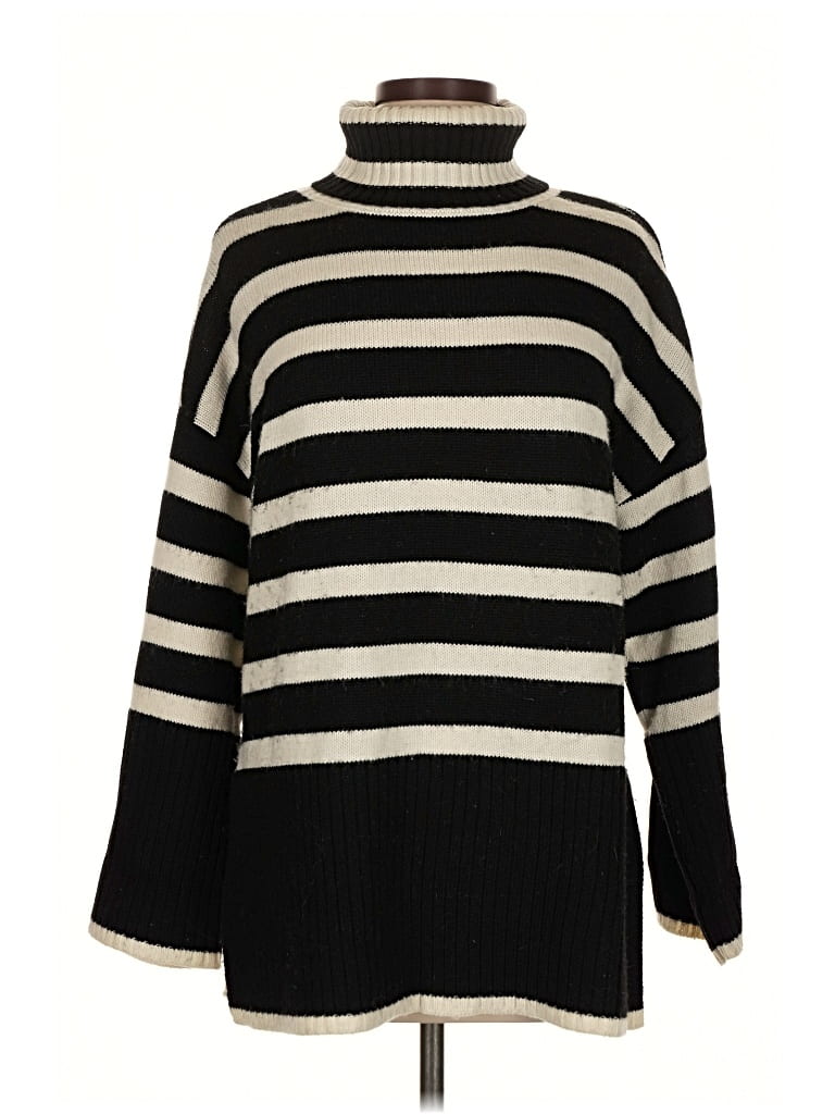 Pre-owned Design History Turtleneck Sweater In Black