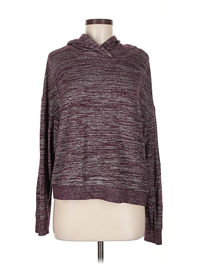 Pre-owned Gap Pullover Sweater In Burgundy