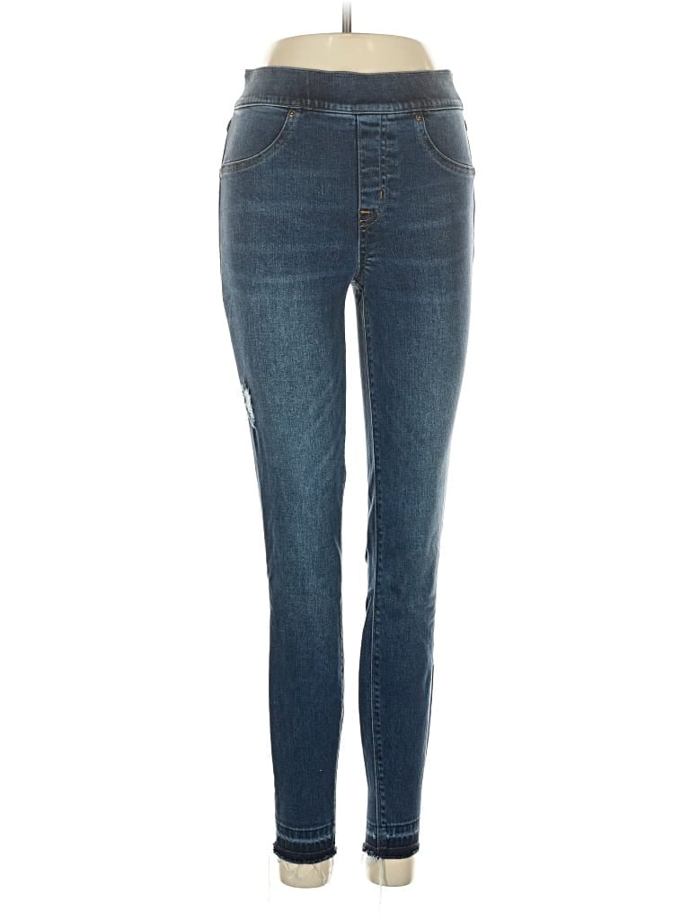 Pre-owned Spanx Jeggings In Blue