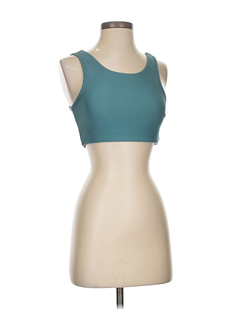 Pre-owned Move Theology Sports Bra In Blue