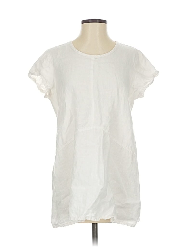 Pre-owned Flax Casual Dress In White