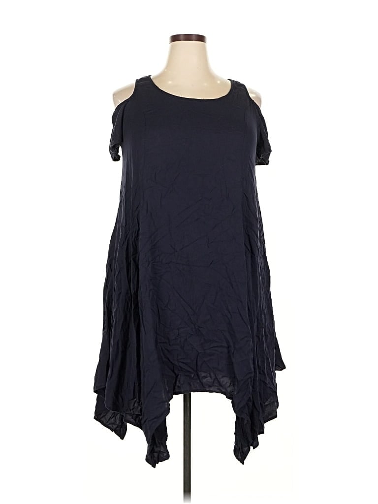 Pre-owned Torrid Casual Dress In Blue