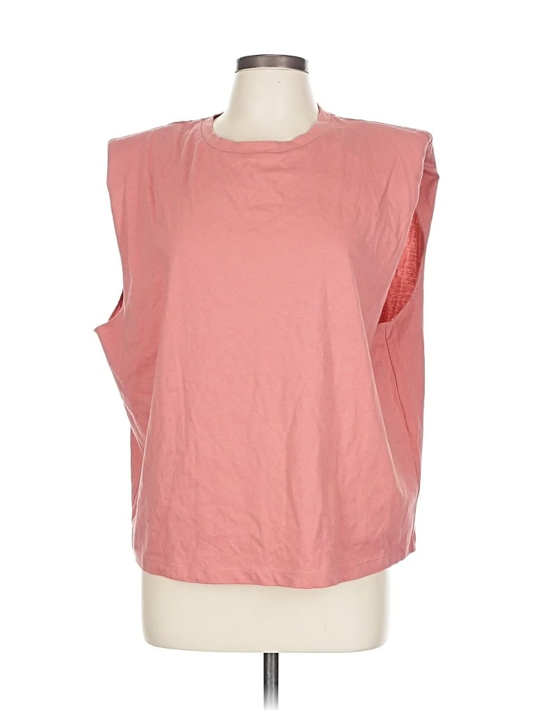 Pre-owned Allsaints Sleeveless T-shirt In Pink