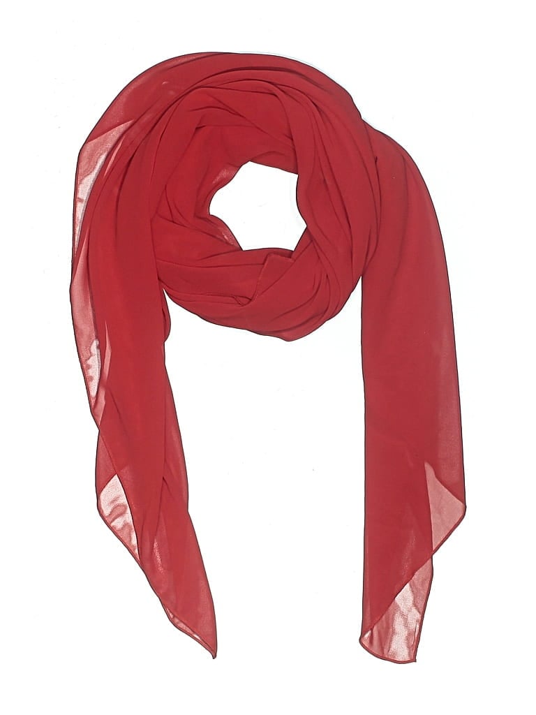 Pre-owned Ekouaer Scarf In Red