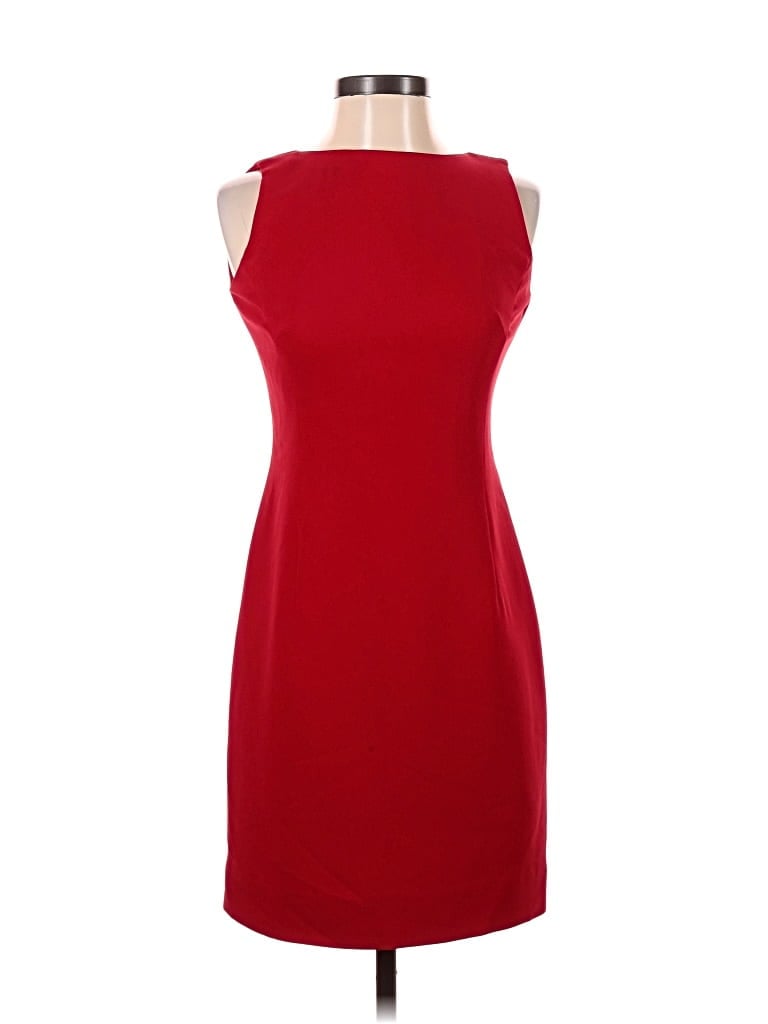 Pre-owned Talbots Cocktail Dress In Red