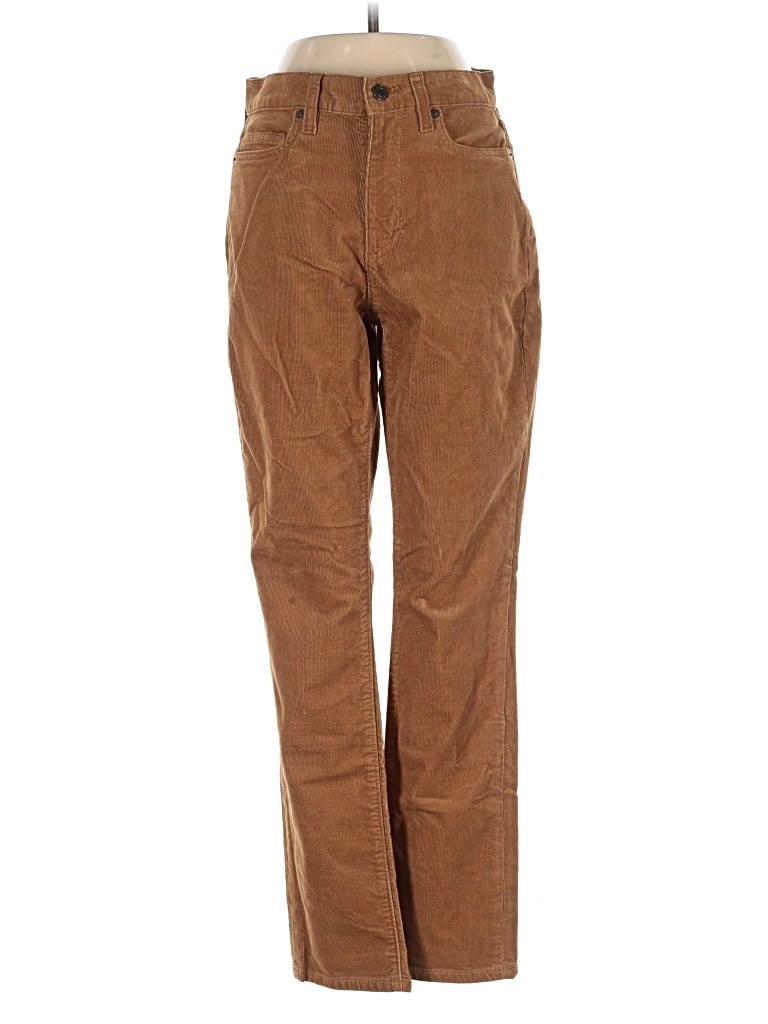 Pre-owned Lands' End Jeans In Brown