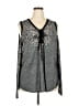 Venus Gray Sleeveless Blouse Size 2X - photo 1