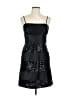 DressBarn 100% Polyester Stars Black Cocktail Dress Size 10 - photo 1