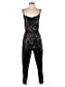 Sparkle & Fade Metallic Black Jumpsuit Size XS - photo 1