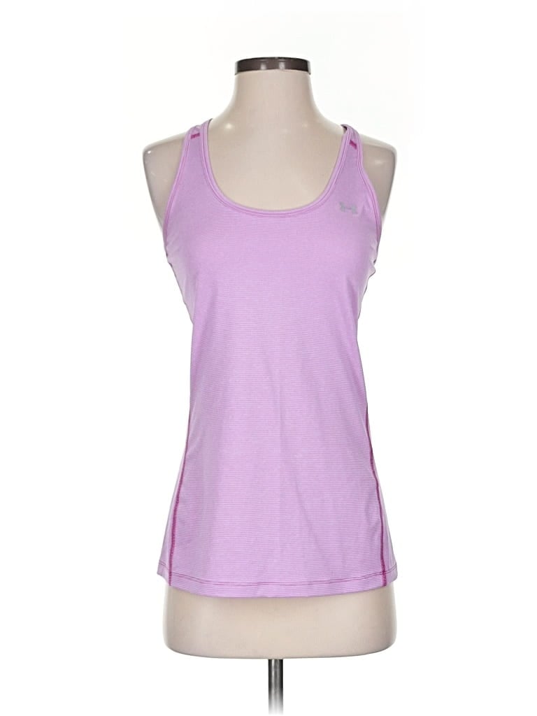 Pre-owned Under Armour Active Tank Top In Purple