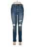 Gap Hearts Blue Jeans Size 6 Short - photo 1