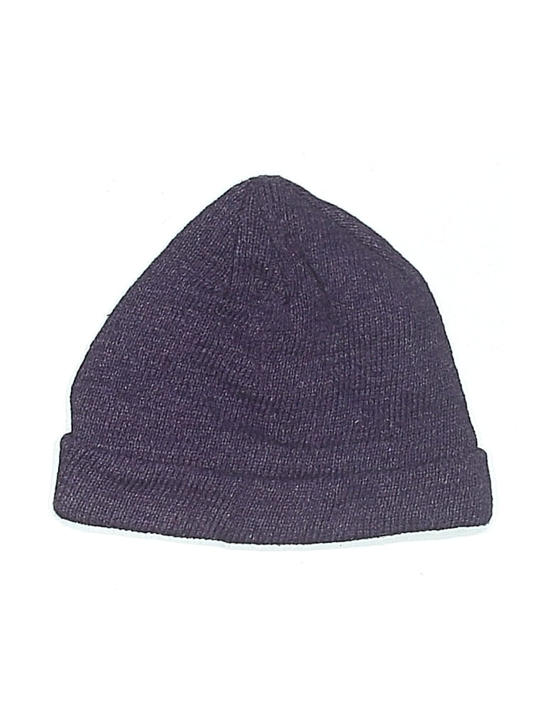Pre-owned Unbranded Beanie Hat In Purple