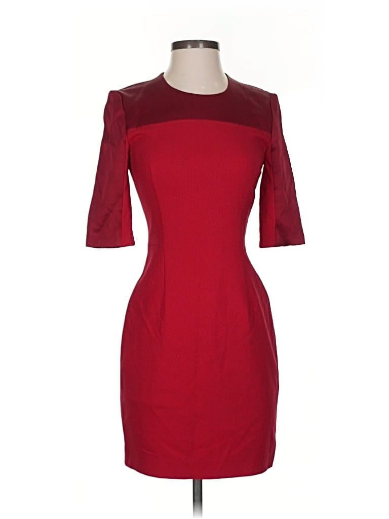 Pre-owned Boss By Hugo Boss Cocktail Dress In Red