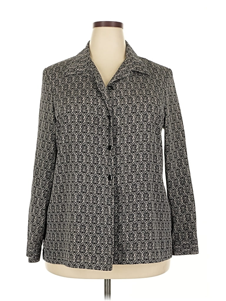 Pre-owned Sag Harbor Kimono In Gray