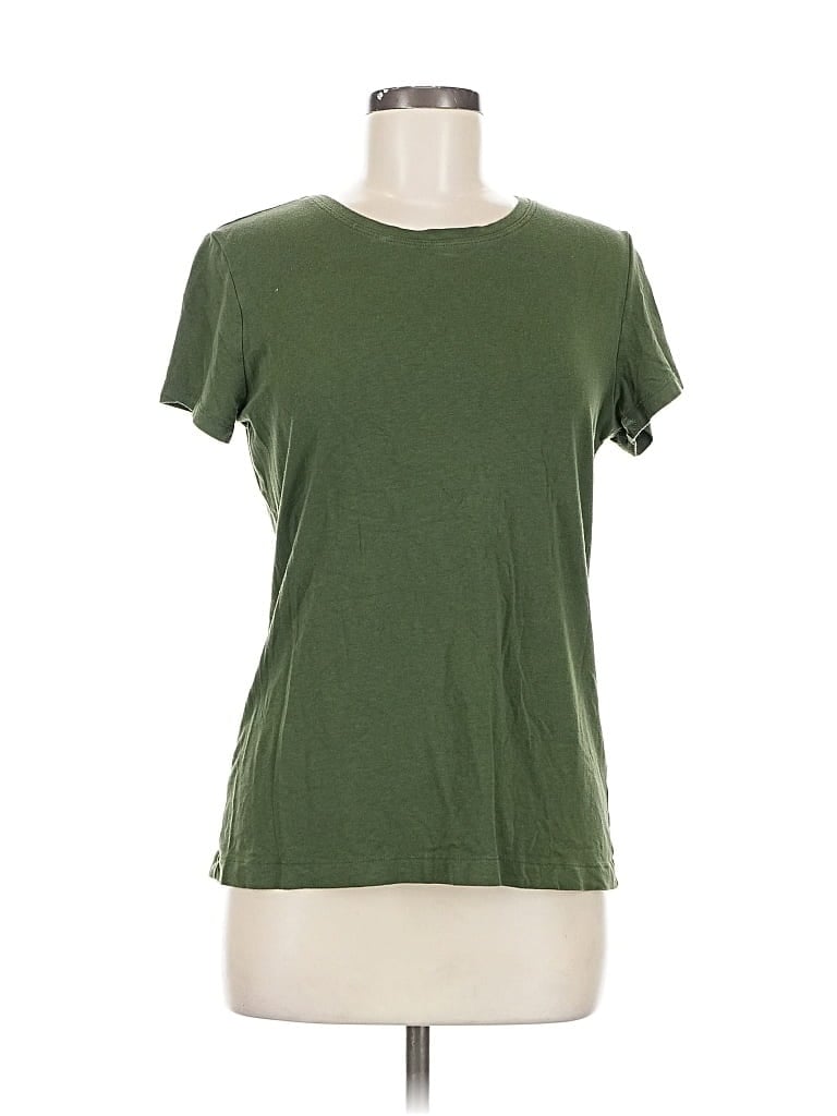 Pre-owned Banana Republic Factory Store Short Sleeve T-shirt In Green