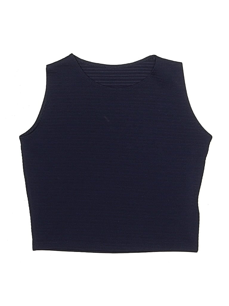 Pre-owned Cheryl Creations Kids' Sleeveless T-shirt In Blue